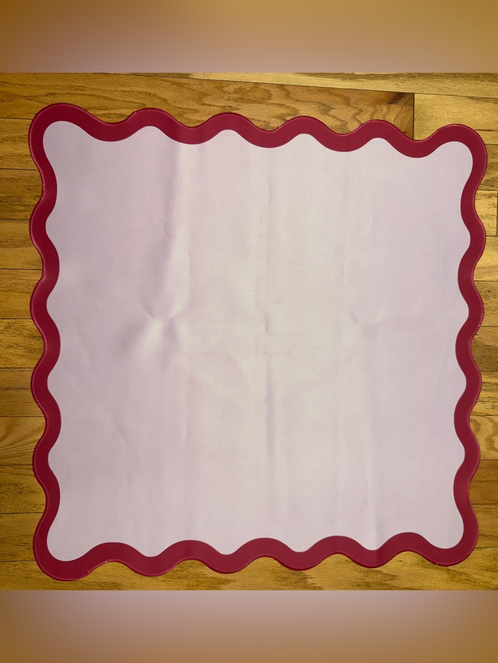 Pink Non Slip Rug Mat 32” Square Thick Plush Heavy Soft Floor Rug Home Decor New